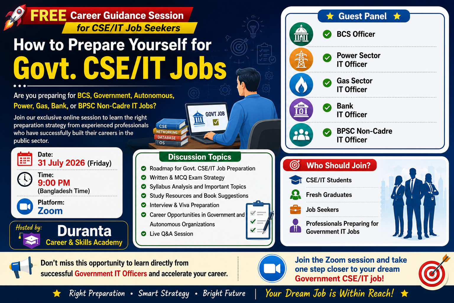 How to Prepare Yourself for Govt. CSE/IT Jobs